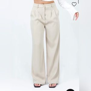 PRINCESS POLLY ARCHER PANTS TAUPE